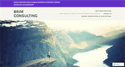 Desktop Screenshot of brimconsulting.com
